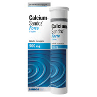 Calcium Sandoz Forte 500 mg, 20 tabletek musujących